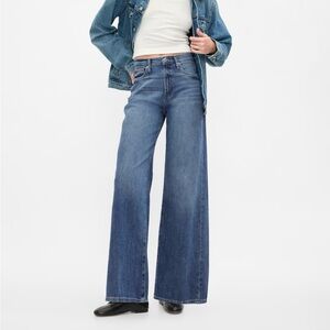 Gap High Rise Wide Leg Jean